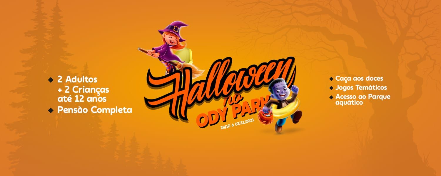 Pacote Halloween no Ody Park