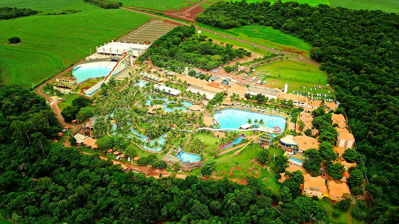 Vista aérea do Ody Park